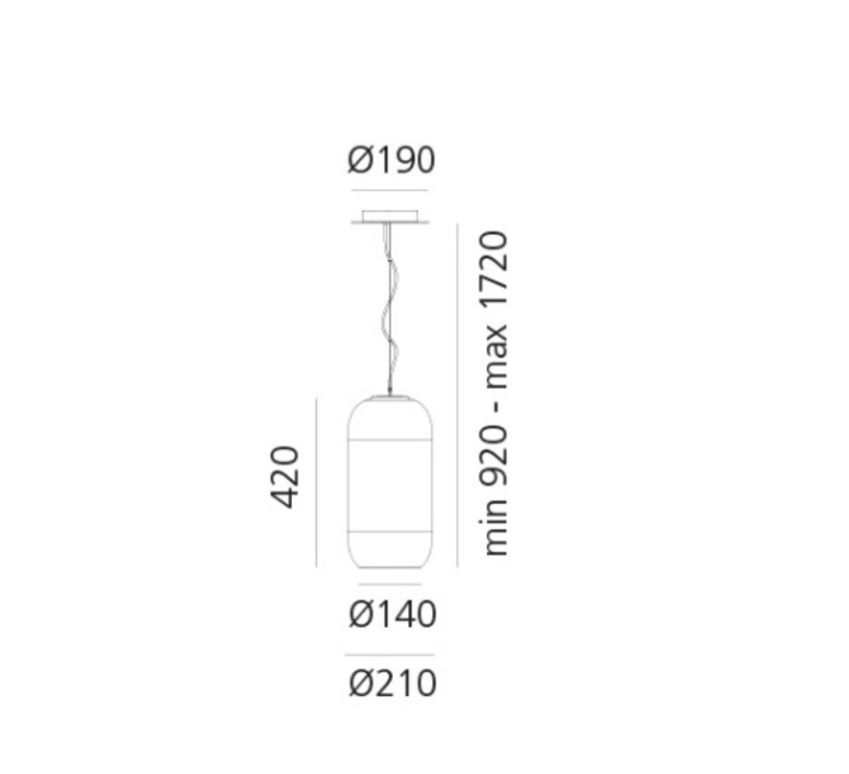 Gople bjarke ingels group suspension pendant light  artemide 1405060a  design signed nedgis 116856 product