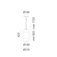 Gople bjarke ingels group suspension pendant light  artemide 1405060a  design signed nedgis 116856 thumb