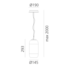 Calipso linear neil poulton suspension pendant light  artemide 2014010a  design signed nedgis 75674 thumb