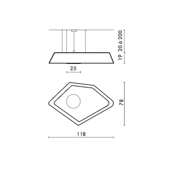 Grand nenuphar led kristian gavoille designheure s118nledgo luminaire lighting design signed 23941 product