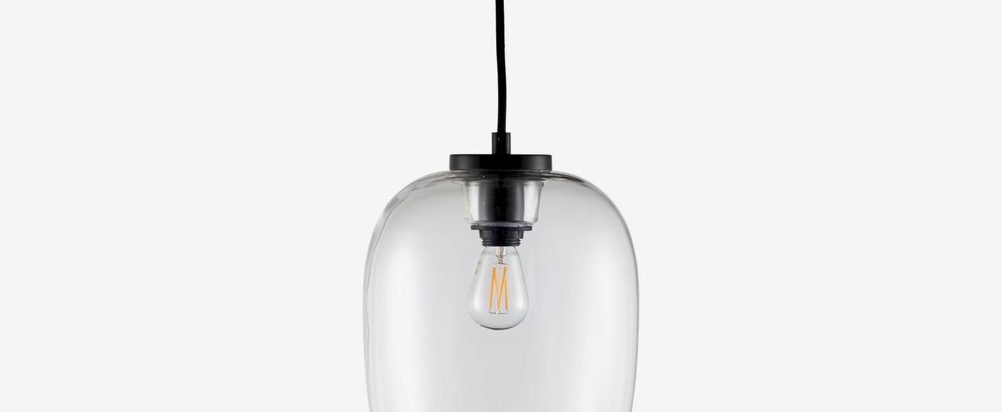 banner-image Suspension grape small slim transparent o28cm h35cm bolia normal