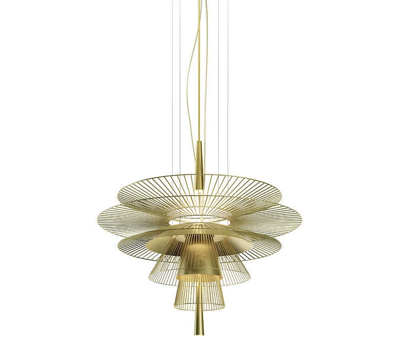 Gravity 1 kateryna sokolova suspension pendant light  forestier 21523  design signed nedgis 110307 product