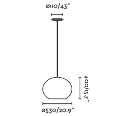 Haka 530  suspension  faro 65134 75  design signed nedgis 201150 thumb