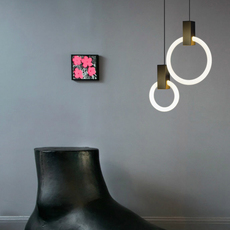 Halo 12 matthew mccormick suspension pendant light  studio matthew mccormick h p12 brb  design signed 53213 thumb