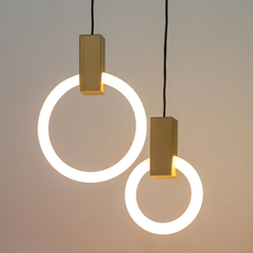 Halo 12 matthew mccormick suspension pendant light  studio matthew mccormick h p12 brb  design signed 53217 thumb