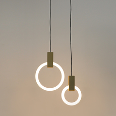 Halo 12 matthew mccormick suspension pendant light  studio matthew mccormick h p12 brb  design signed 53218 thumb