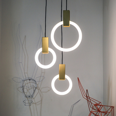 Halo 16 matthew mccormick suspension pendant light  studio matthew mccormick h p16 brb  design signed 53222 thumb