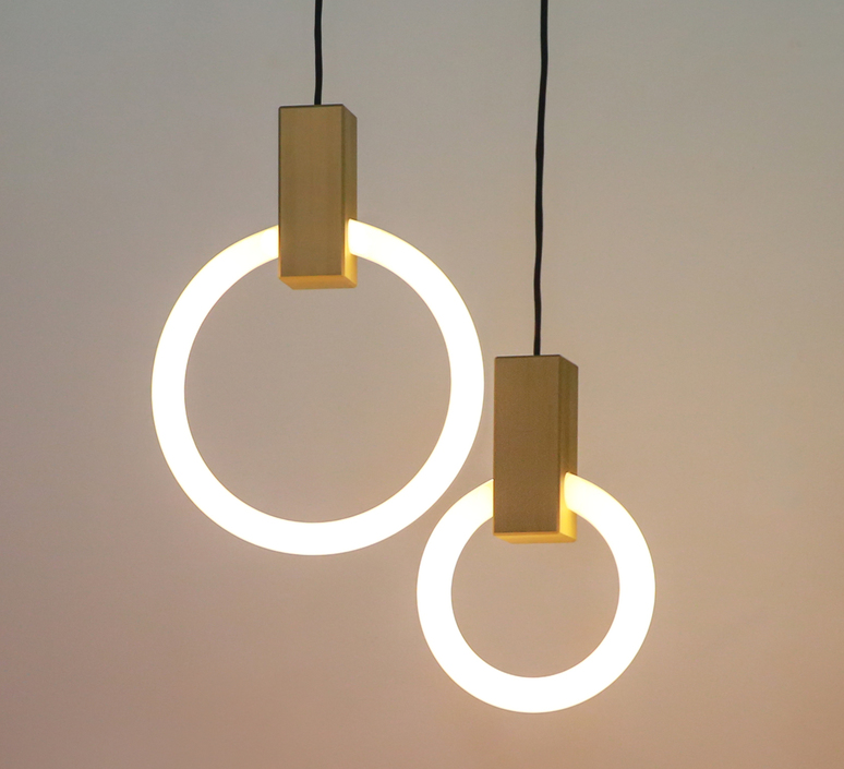 Halo 8 matthew mccormick suspension pendant light  studio matthew mccormick h pb brb  design signed 53228 product