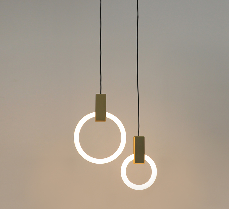 Halo 8 matthew mccormick suspension pendant light  studio matthew mccormick h pb brb  design signed 53229 product