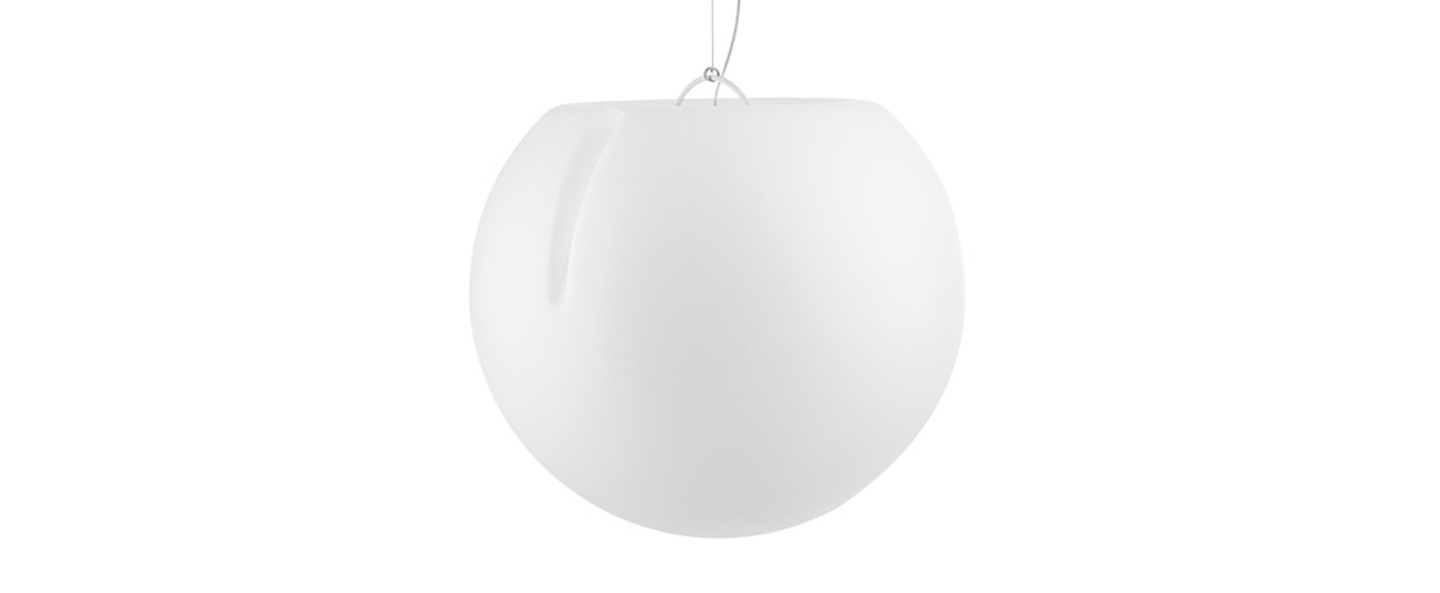 Suspension happy apple blanc o80cm hcm pedrali normal