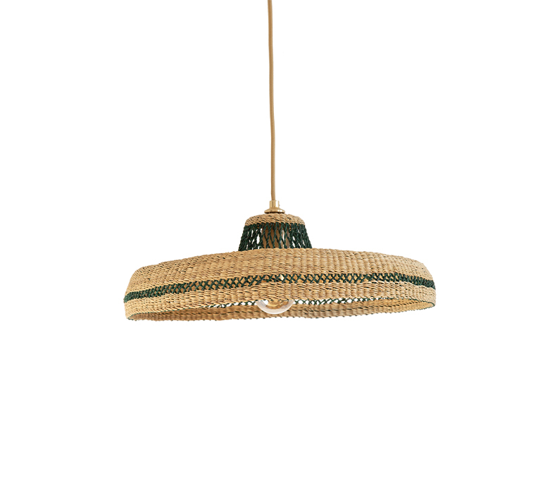 Hatter sara efia reddin suspension pendant light  golden editions hatter natural herb  design signed nedgis 103904 product