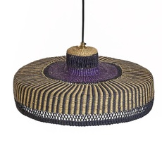 Hatter stripe sara efia reddin suspension pendant light  golden editions hatter stripe natural blue  design signed nedgis 176502 thumb