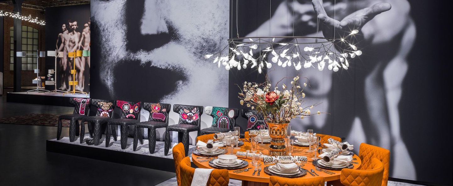 banner-image Suspension heracleum the small big o gris led o160cm h36cm moooi normal