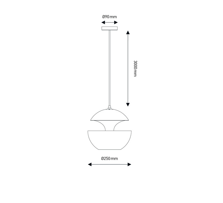 Here comes the sun 350 bertrand balas suspension pendant light  dcw editions wh cop 350  design signed nedgis 107169 product