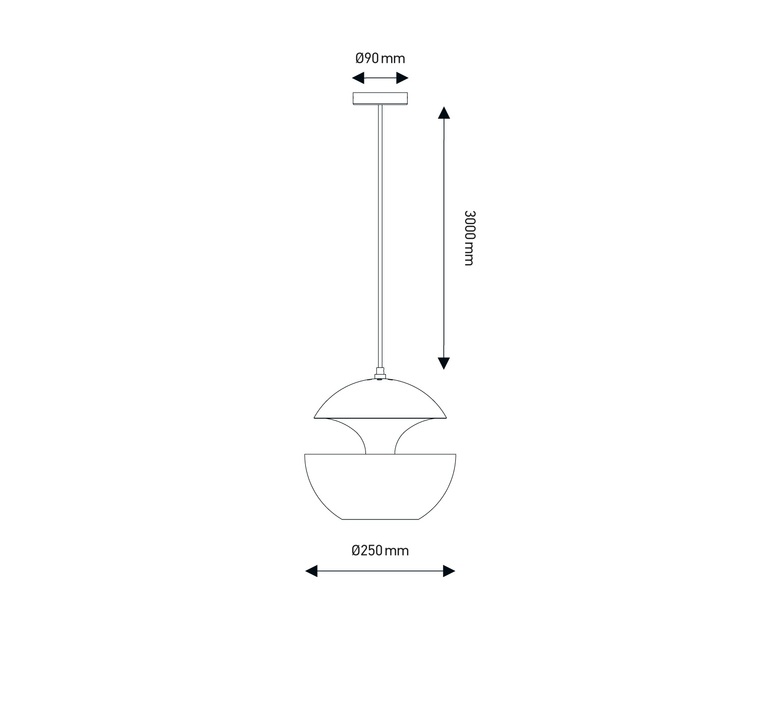 Here comes the sun 350 bertrand balas suspension pendant light  dcw editions wh cop 350  design signed nedgis 87257 product