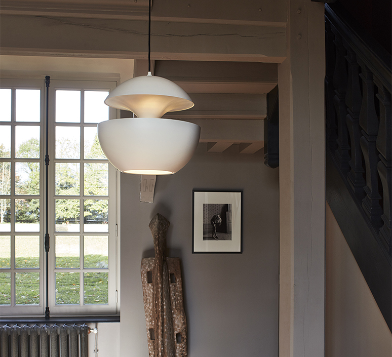 Here comes the sun 350 bertrand balas suspension pendant light  dcw hcs 350 wh wh  design signed nedgis 136096 product