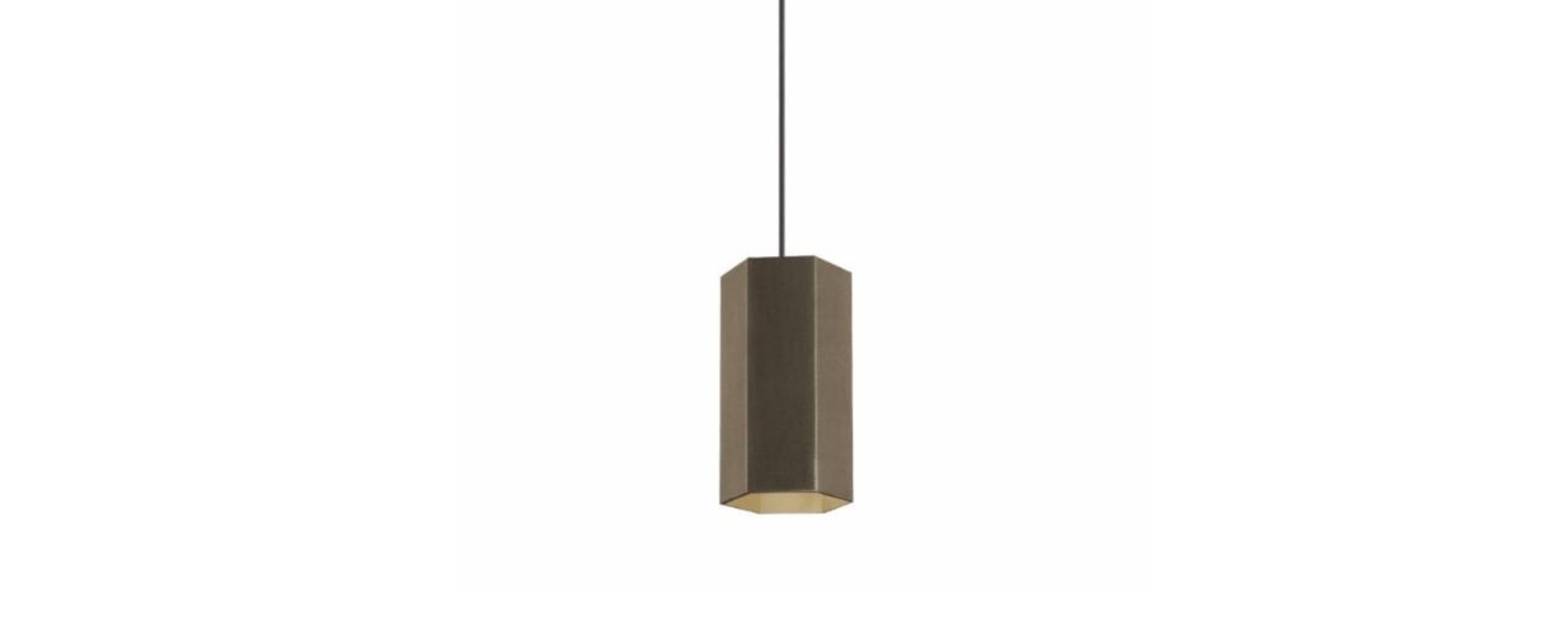 Suspension hexo 2 0 par16 bronze h20cm wever ducre normal