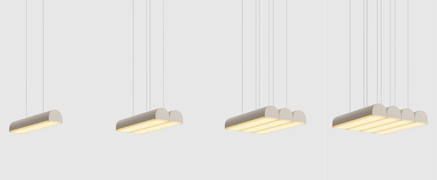 banner-image Suspension hutchison 01 beige led 2700k 787lm l24cm h4cm lambert fils normal