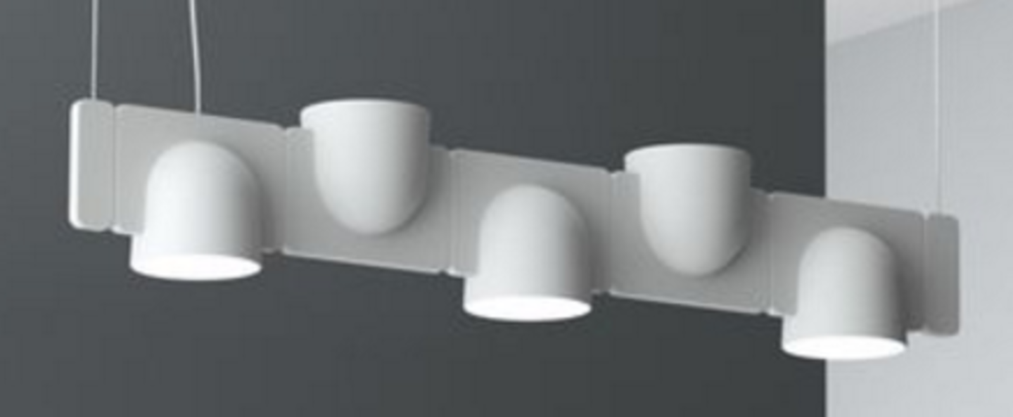 banner-image Suspension igloo system module gris clair h18cm fontana arte normal
