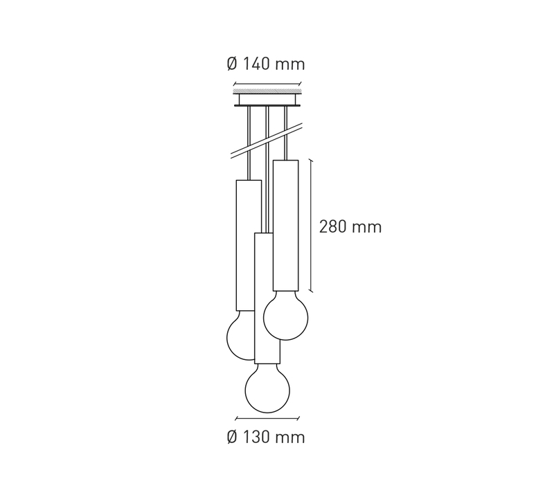 Ila maxi trio  suspension  plato design la il 020202t  design signed nedgis 212085 product