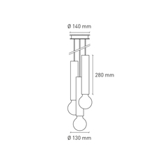 Ila maxi trio  suspension  plato design la il 020202t  design signed nedgis 212085 thumb