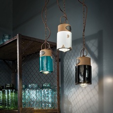 Industrial c1620 studio ferroluce suspension pendant light  ferroluce c1620 viv  design signed nedgis 176416 thumb