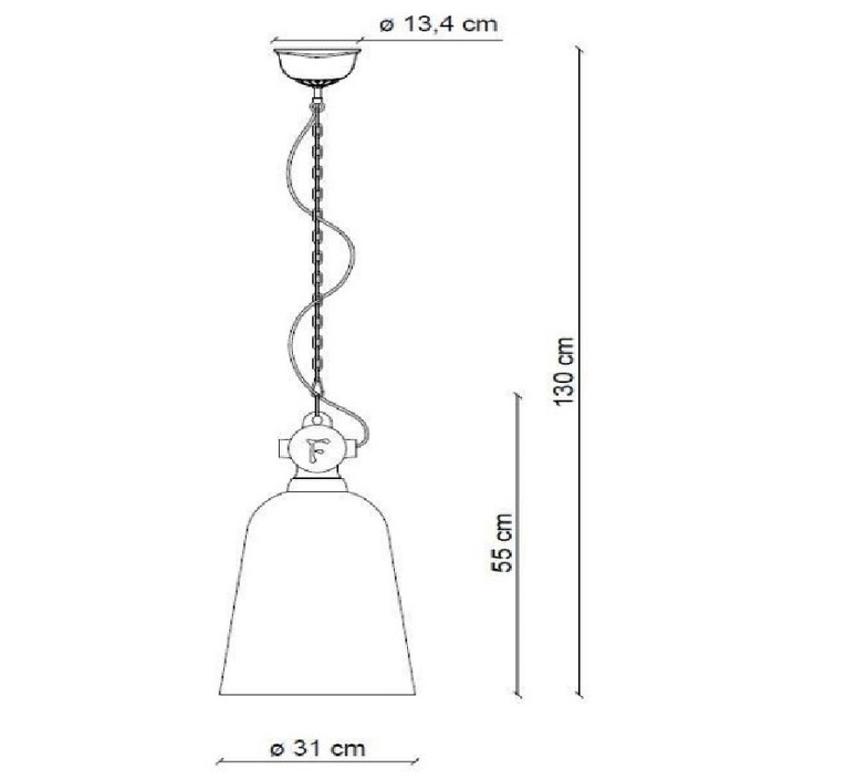 Industrial c1745 quel designer  suspension  ferroluce c1745 vix  design signed nedgis 184265 product