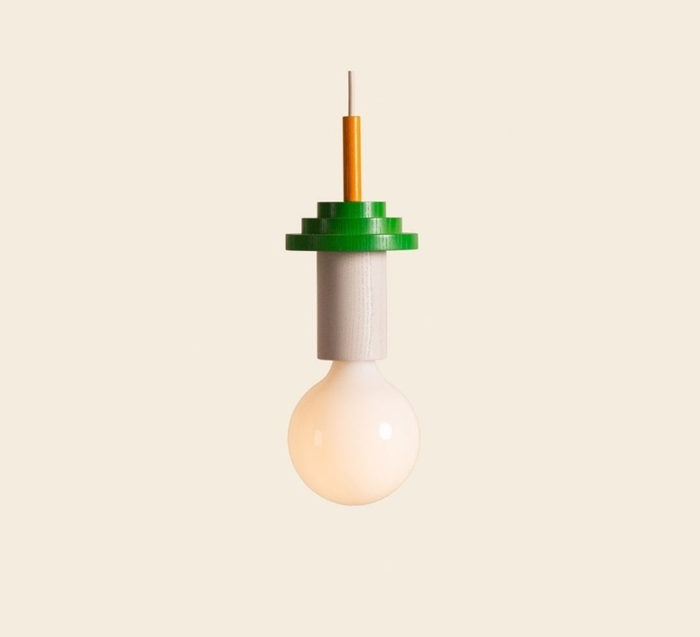 Junit torta studio schneid suspension pendant light  schneid junit torta cream fern pumpkin  design signed nedgis 140844 product