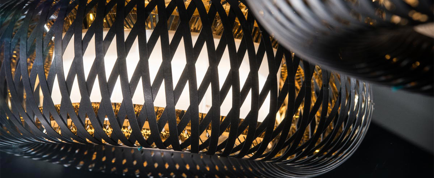 banner-image Suspension kalatos noir et or o63cm h30cm slamp normal
