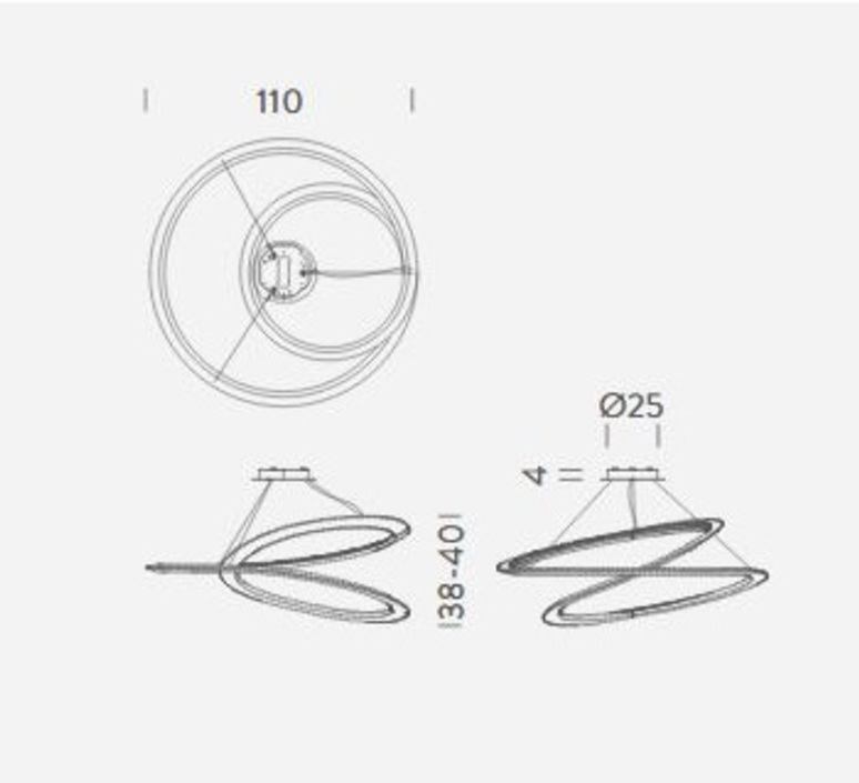 Kepler directe arihiro miyake suspension pendant light  nemo lighting kep lnn 53  design signed nedgis 69138 product