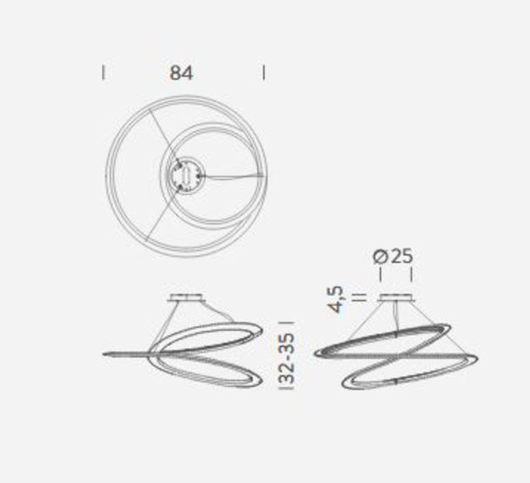 Kepler minor directe arihiro miyake suspension pendant light  nemo lighting kem lww 52   design signed nedgis 69219 product