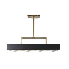 Kernel  suspension pendant light  bert frank kernel pendant lamp black  design signed 35988 thumb