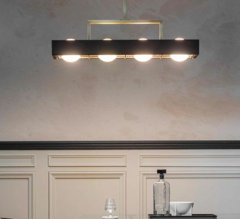 Kernel  suspension pendant light  bert frank kernel pendant lamp black  design signed 94407 product