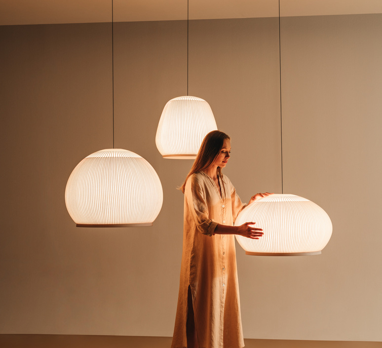 Knit 7470 meike harde suspension pendant light  vibia 747024 1z  design signed nedgis 175205 product