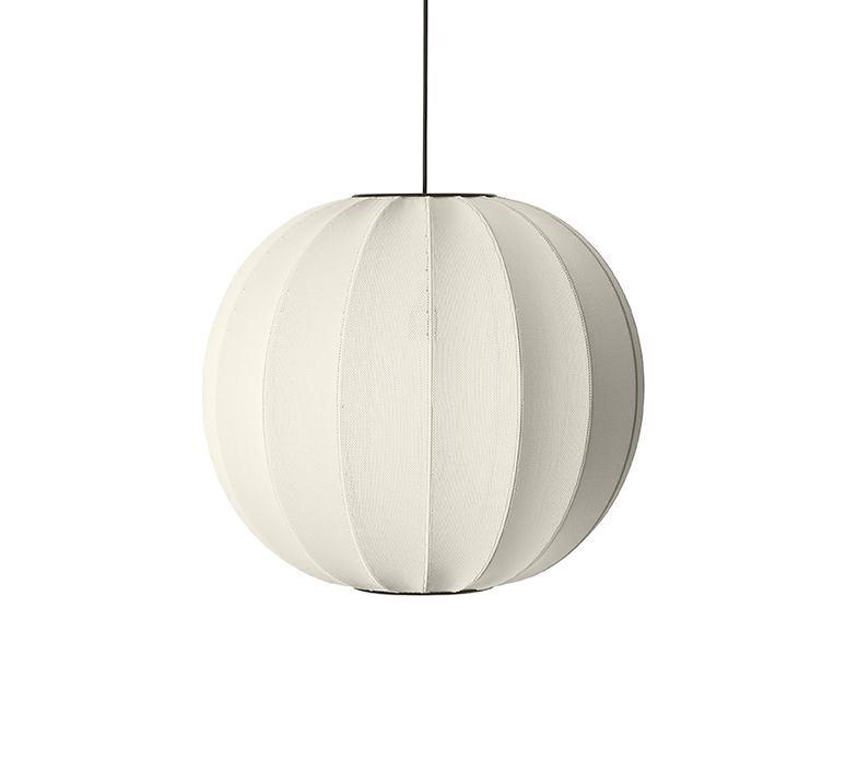 Knit wit rond iskos berlin suspension pendant light  made by hand kw60 pw  design signed nedgis 180980 product