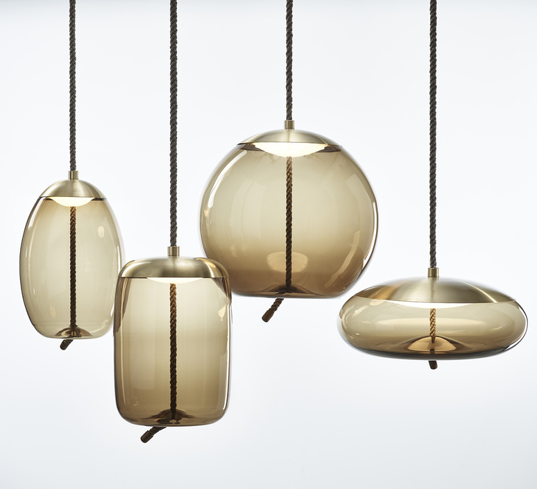 Knot cilindrio s chiaramonte marin suspension pendant light  brokis pc1034 cgc538 cgsu66 ccs69 ccsc897 clr1939 ceb1910 cedv1461  design signed 53110 product