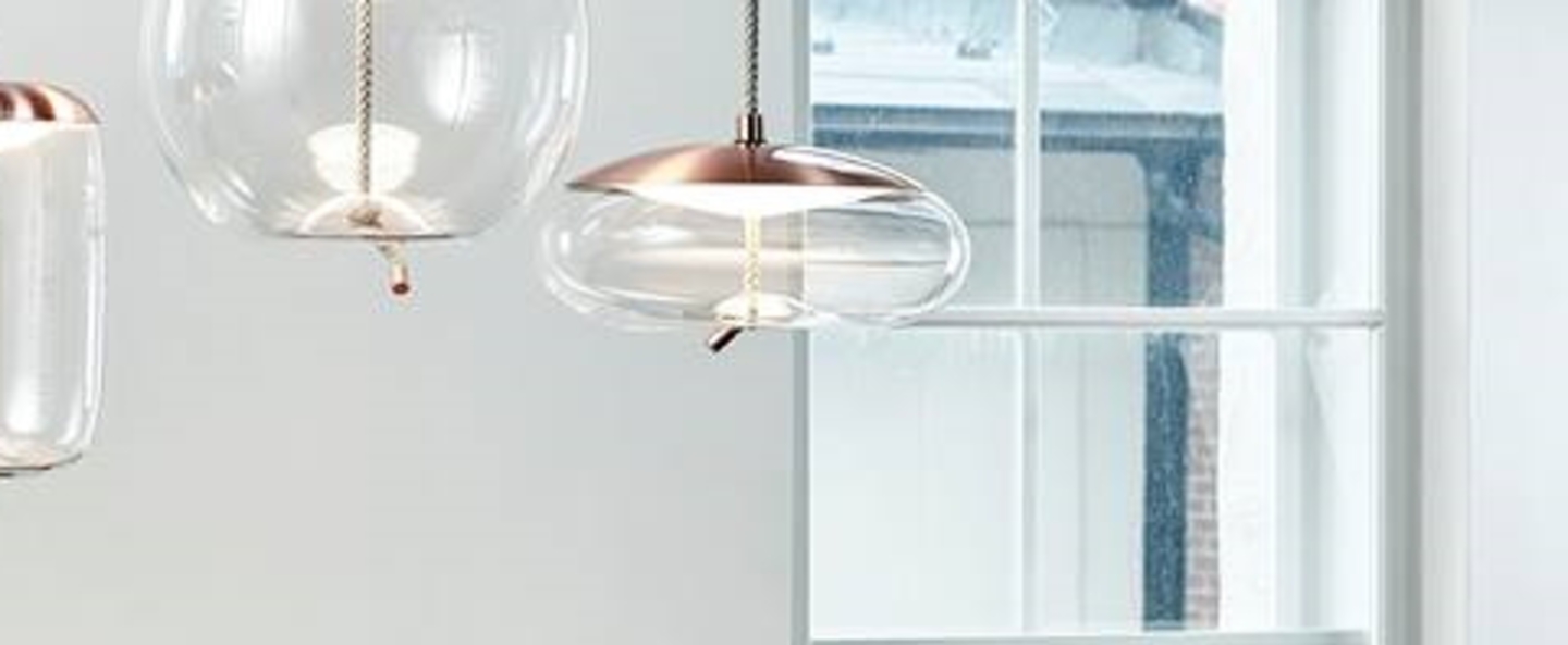 banner-image Suspension knot disco transparent cuivre o50cm brokis normal