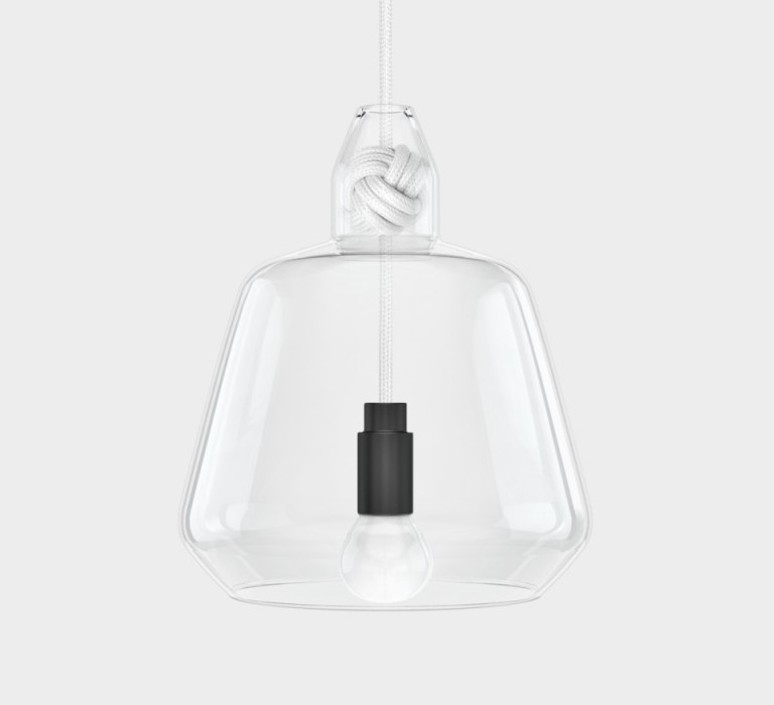 Knot large studio vitamin suspension pendant light  vitamin knot large blanc  design signed 43074 product