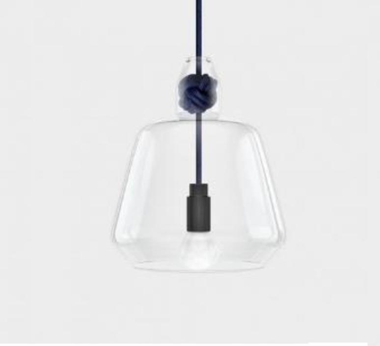 Knot large studio vitamin suspension pendant light  vitamin knot large bleucanard  design signed 70691 product