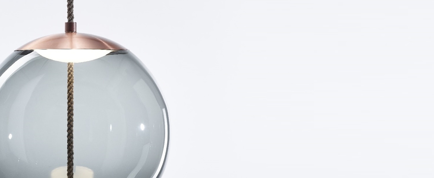 banner-image Suspension knot sfera cuivre gris o50cm brokis normal