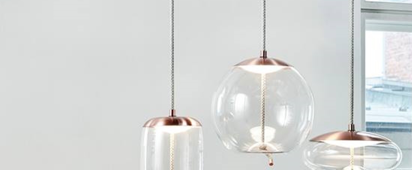 banner-image Suspension knot sfera transparent cuivre o50cm brokis normal