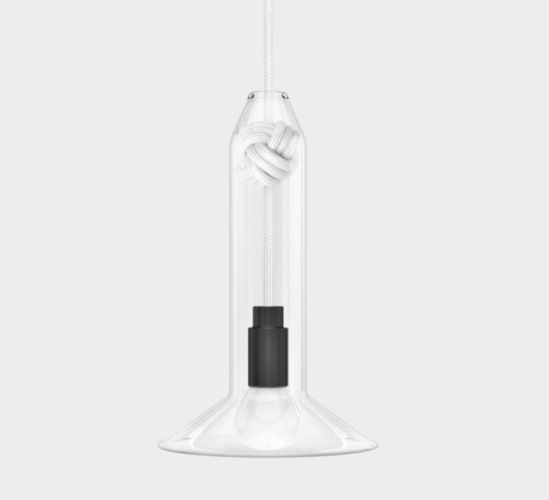 Knot small studio vitamin suspension pendant light  vitamin knot small blanc  design signed 43068 product