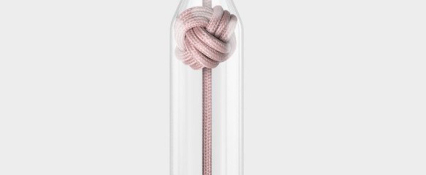 Suspension knot small rose o14cm h22 4cm vitamin normal