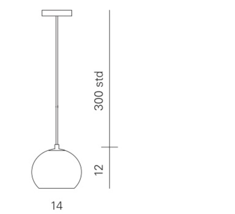 Kubric so single rosone massimiliano raggi suspension pendant light  contardi acam 002814  design signed nedgis 108174 product