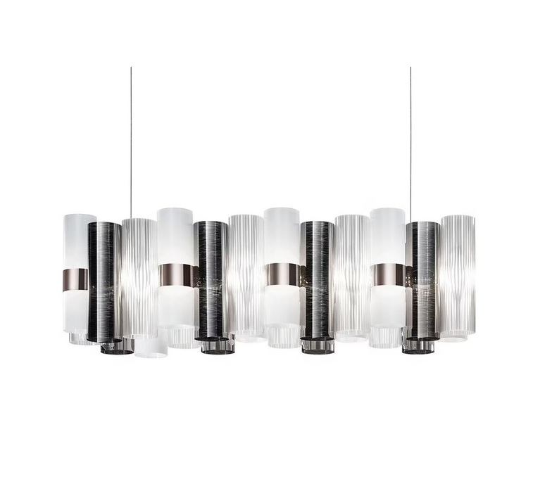 La lollo linear 100 lorenza bozzoli suspension pendant light  slamp lalsxxlpwt01t00000eu  design signed nedgis 176918 product