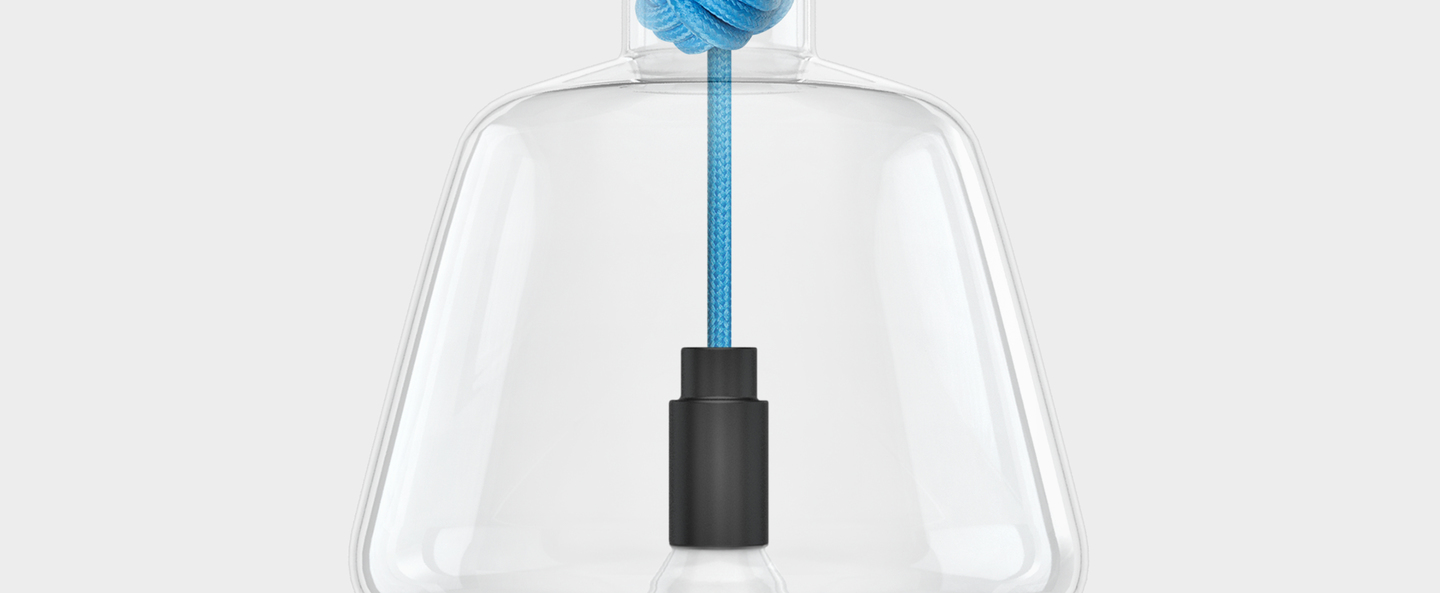 banner-image Suspension large knot bleu h22 4cm vitamin normal