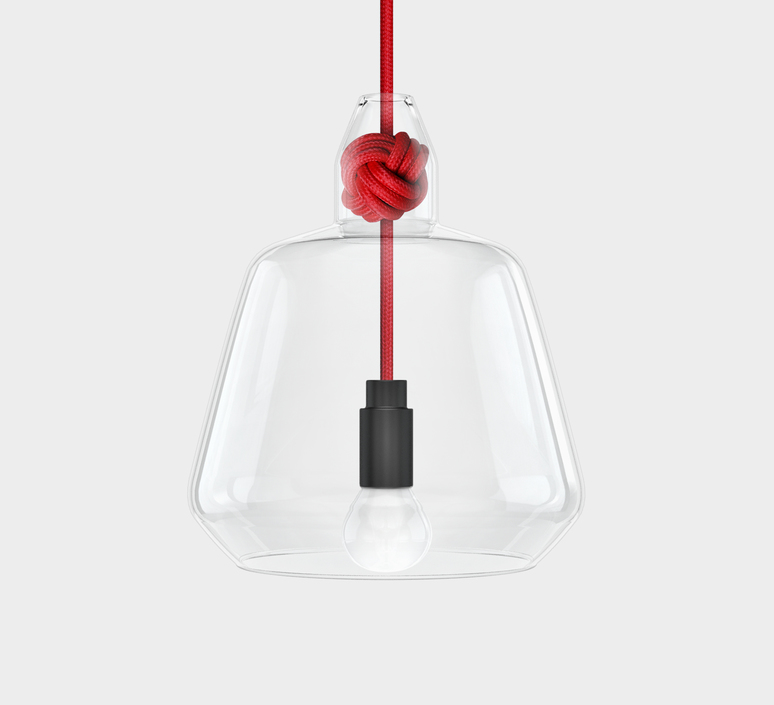 Large knot  studio vitamin vitamin large knot red luminaire lighting design signed 34851 product