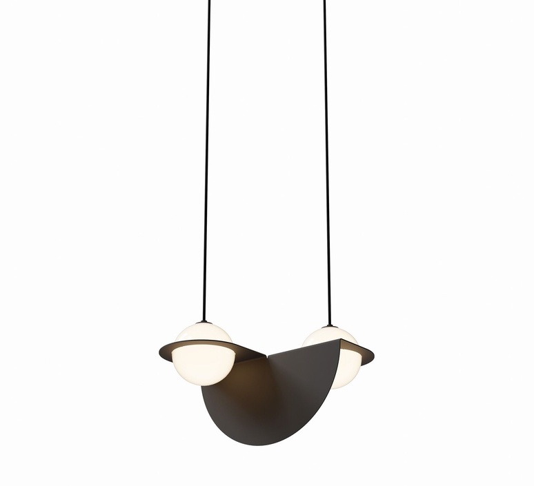 Laurent 01 studio lambert fils suspension pendant light  lambert fils lrt01awbkbkbkbk  design signed nedgis 114471 product