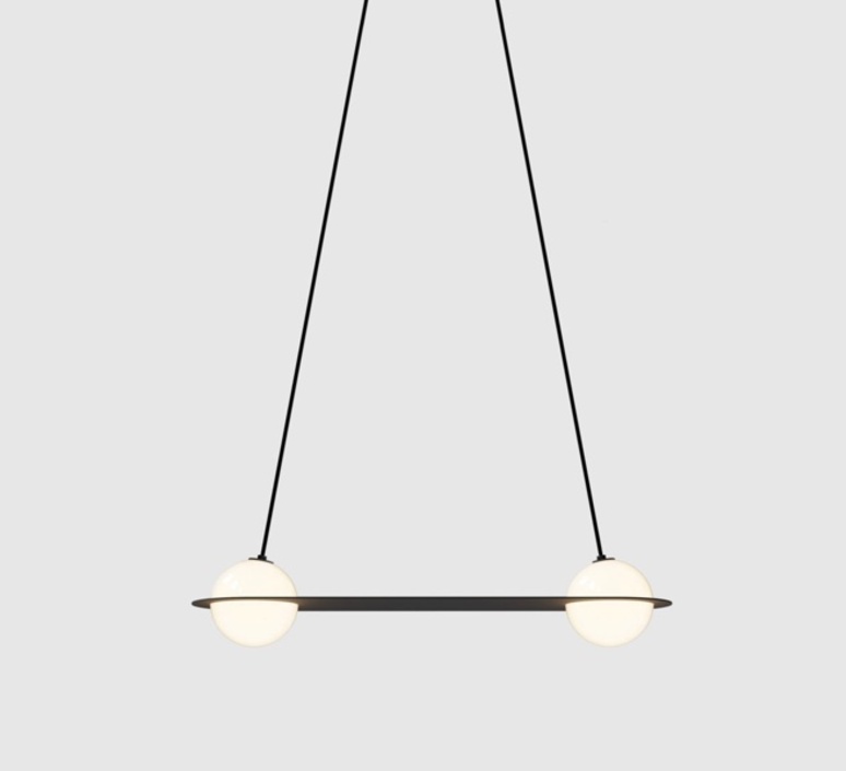 Laurent 03 studio lambert fils suspension pendant light  lambert fils lrt03awbkbkbkbk  design signed nedgis 114488 product