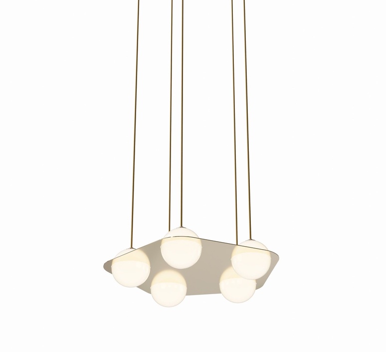 Laurent 04 studio lambert fils suspension pendant light  lambert fils lrt04pwcmbrbrbgbg  design signed nedgis 114584 product